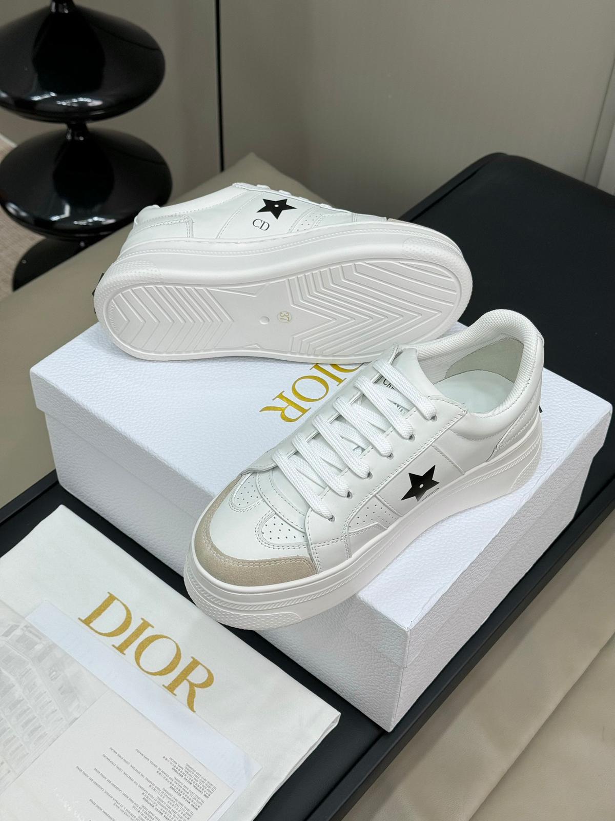 White Calfskin and Suede Calfskin