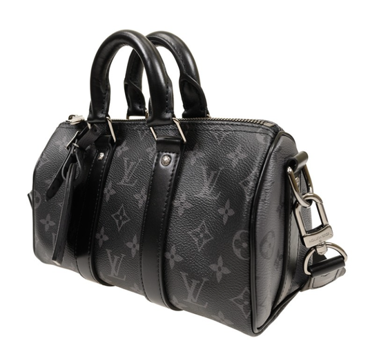 New LOUIS VUITTON black handbag